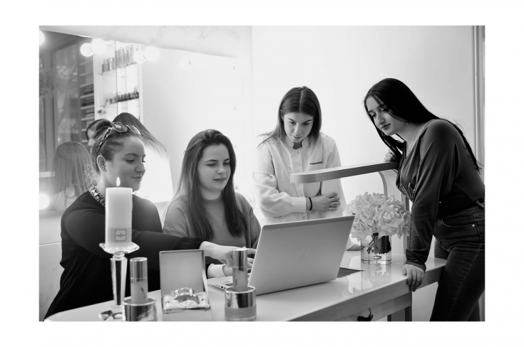 Connect IT student team for Medex Bio Science Cosmetics in Albania